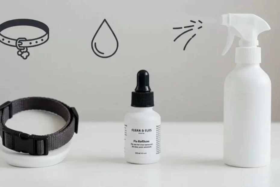 ¿Collar, Spray o Pipeta? Qué Funciona Mejor tipos de antipulgas comerciales