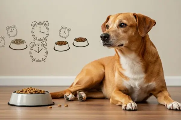 ¿Cuántas comidas debe hacer un perro al día? ¿Cuántas comidas debe hacer un perro al día?